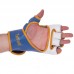 Рукавиці для змішаних єдиноборств MMA шкіряні UFC TrueThai UTT-75399 S-M синій-білий
