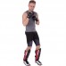 Защита голени и стопы для единоборств UFC PRO Training UHK-69979 S-M красный-черный