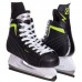 Коньки хоккейные Zelart Z-0890 размер34-45 черный-салатовый