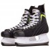 Коньки хоккейные Zelart Z-0890 размер34-45 черный-салатовый