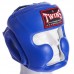 Шлем боксерский с полной защитой кожаный TWINS HGL-6 S-XL цвета в ассортименте