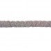 Канат для кросфіту в захисному рукаві BATTLE ROPE Zelart FI-5719-9 9м сірий