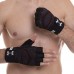 Перчатки для тяжелой атлетики UAR WorkOut BC-8860 M-XL черный-серый