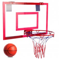 Щит баскетбольный с кольцом сеткой и мячом SP-Sport 4630L