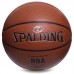 М'яч баскетбольний Composite Leather SPALDING NBA SILVER SERIES 76018Z №7 коричневий