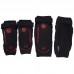Комплект мотозахисту SCOYCO SAFETY INNOVATION K18H18 (коліно, гомілка, передпліччя, лікоть) чорний-червоний