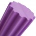 Роллер для йоги і пілатесу масажний Zelart FI-5158-60 60см фіолетовий