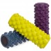 Роллер для йоги і пілатесу Grid Bubble Roller Zelart FI-5714 36см кольори в асортименті