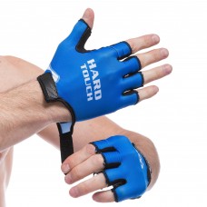 Перчатки для фитнеca HARD TOUCH FG-004 S-XL черный-синий