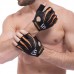 Перчатки для фитнеca HARD TOUCH FG-005 S-XL черный-оранжевый