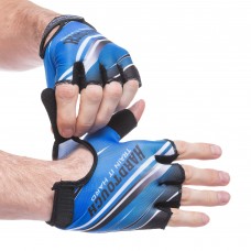 Перчатки для фитнеca HARD TOUCH FG-007 XS-L черный-синий