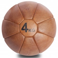 Мяч медицинский медбол VINTAGE Medicine Ball F-0242-4 4кг