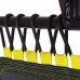 Фітнес батут шестикутний TX-3651-55 140см чорний-салатовий