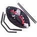 Фітнес батут складний круглий SP-Sport TX-6388B-40 101см чорний-червоний