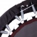 Фітнес батут складний круглий SP-Sport TX-6388B-40 101см чорний-червоний