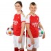 Форма футбольна дитяча із символікою футбольного клубу ARSENAL домашня 2024 SP-Planeta CO-6276 20-28 червоний-білий