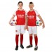 Форма футбольна дитяча із символікою футбольного клубу ARSENAL домашня 2024 SP-Planeta CO-6276 20-28 червоний-білий