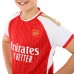 Форма футбольна дитяча із символікою футбольного клубу ARSENAL домашня 2024 SP-Planeta CO-6276 20-28 червоний-білий