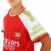 Форма футбольна дитяча із символікою футбольного клубу ARSENAL домашня 2024 SP-Sport CO-7180 ​​XS-XL білий-червоний