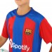 Форма футбольна дитяча із символікою футбольного клубу BARCELONA домашня 2024 SP-Sport CO-7181 XS-XL бордовий-синій