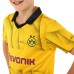 Форма футбольна дитяча із символікою футбольного клубу BORUSSIA DORTMUND гостьова 2024 SP-Planeta CO-6358 20-28 чорний