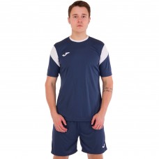 Форма футбольна комплект футболка та шорти Joma PHOENIX 102741-332 XS-2XL темно-синій-білий