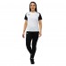 Футболка жіноча Joma ACADEMY IV 901335-201 XS-L білий-чорний