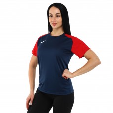 Футболка жіноча Joma ACADEMY IV 901335-336 XS-L темно-синій-червоний