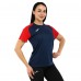 Футболка жіноча Joma ACADEMY IV 901335-336 XS-L темно-синій-червоний