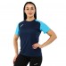 Футболка жіноча Joma ACADEMY IV 901335-342 XS-L темно-синій-блакитний