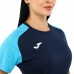 Футболка жіноча Joma ACADEMY IV 901335-342 XS-L темно-синій-блакитний