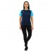 Футболка жіноча Joma ACADEMY IV 901335-342 XS-L темно-синій-блакитний