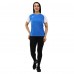 Футболка жіноча Joma ACADEMY IV 901335-702 XS-L синій-білий
