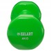 Гантелі для фітнесу з вініловим покриттям Zelart Beauty TA-5225-4 2шт 4кг кольори в асортименті