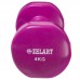 Гантелі для фітнесу з вініловим покриттям Zelart Beauty TA-5225-4 2шт 4кг кольори в асортименті