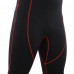 Гідрокостюм довгий чоловічий LEGEND PL-6511-1-5 розмір XS-XXL 5мм чорний-червоний