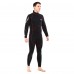 Гідрокостюм довгий чоловічий LEGEND PL-6511-1-5 розмір XS-XXL 5мм чорний-червоний