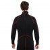 Гідрокостюм довгий чоловічий LEGEND PL-6511-1-5 розмір XS-XXL 5мм чорний-червоний