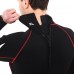 Гідрокостюм довгий чоловічий LEGEND PL-6511-1-5 розмір XS-XXL 5мм чорний-червоний
