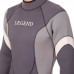 Гідрокостюм довгий чоловічий LEGEND PL-6561 розмір S-XXL 3мм сірий-білий-чорний