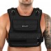 Жилет обважнювач з регульованою вагою Zelart WEIGTH VEST TA-7805-10 вага-0,5-10кг чорний
