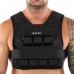 Жилет обважнювач з регульованою вагою Zelart WEIGTH VEST TA-7815-15 вага-1-15кг чорний