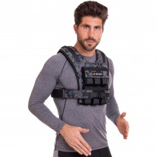 Жилет обважнювач з регульованою вагою Zelart WEIGTH VEST TA-7817-12 вага-1-12кг камуфляж