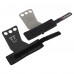Гімнастичні накладки рукавички для турніка 3 HOLE CARBON HAND GRIPS EZOUS D-15 2шт розмір S-L чорний