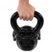 Гіря тренувальна цільна чавунна Iron head Demon Zelart TA-5708-16 вага 16кг чорний