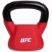 Гиря тренувальна цільна з PVC покриттям UFC UHA-69694 вага 8кг червоний