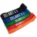 Гума петля для підтягувань та тренувань стрічка силова Zelart POWER BANDS FI-0889-1 7-16кг помаранчевий