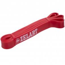 Гума петля для підтягувань та тренувань стрічка силова Zelart POWER BANDS FI-941-5 червоний