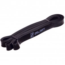 Гума петля для підтягувань та тренувань стрічка силова Zelart POWER LOOP FI-2606-2 16-32кг чорний
