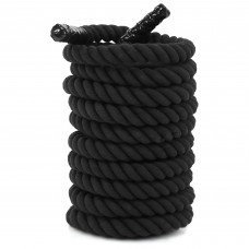 Канат для кросфіту Combat Battle Rope SP-Planeta R-6225-9 9м чорний